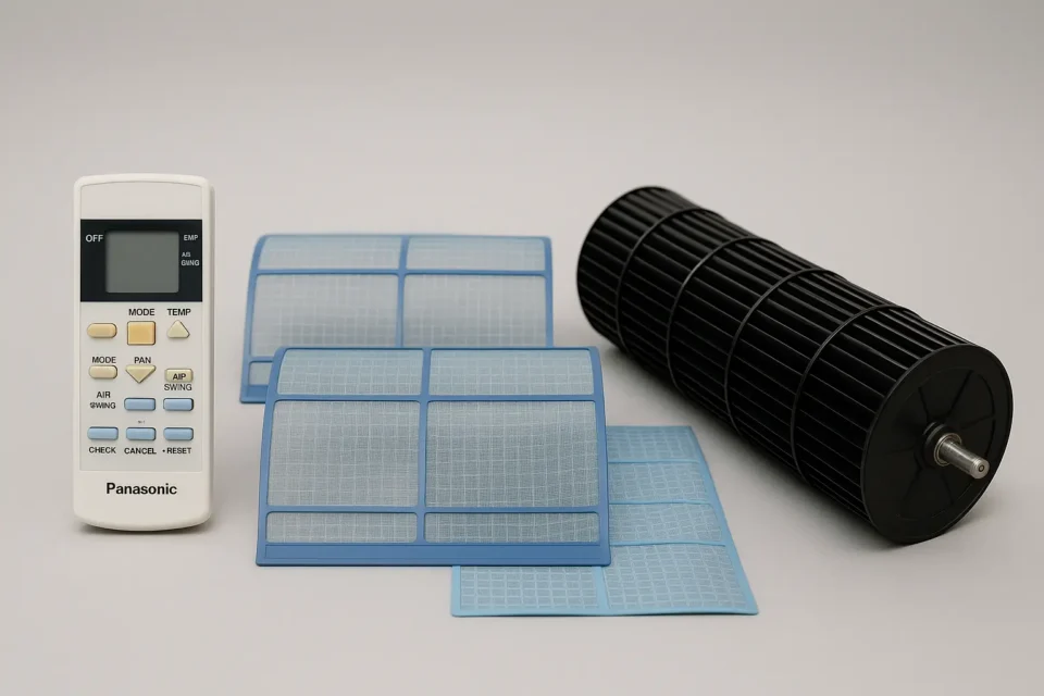 Repuestos para aire acondicionado Panasonic en Madrid